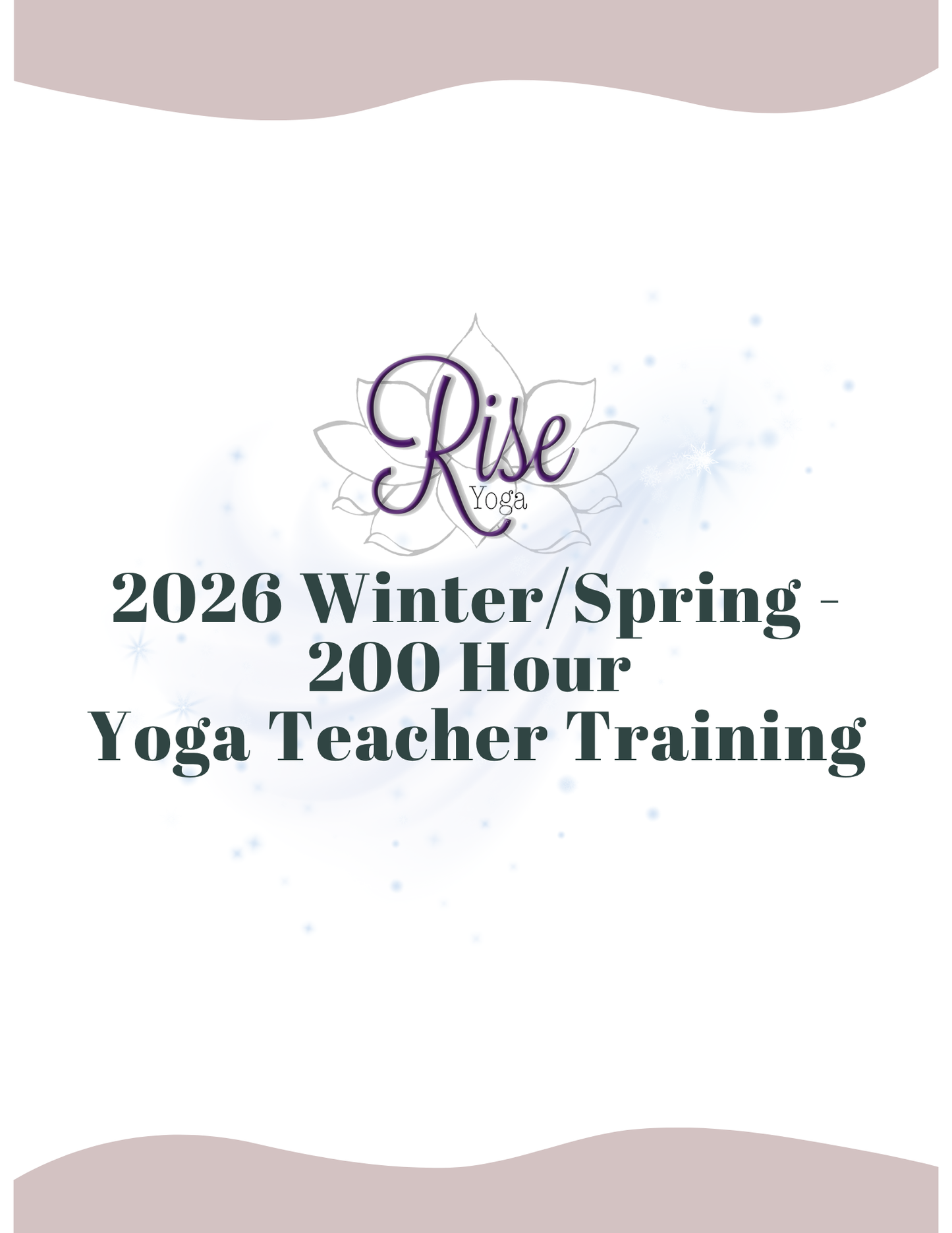 Winter 200 Hour Yoga Teacher Training