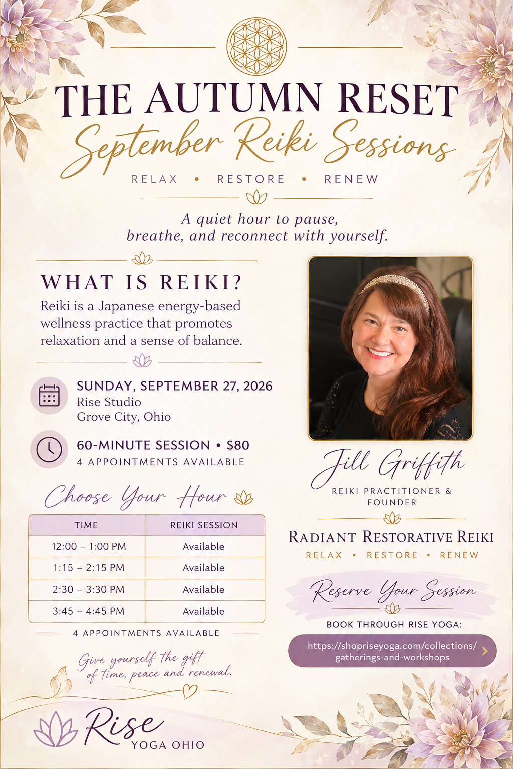September Reiki Sunday