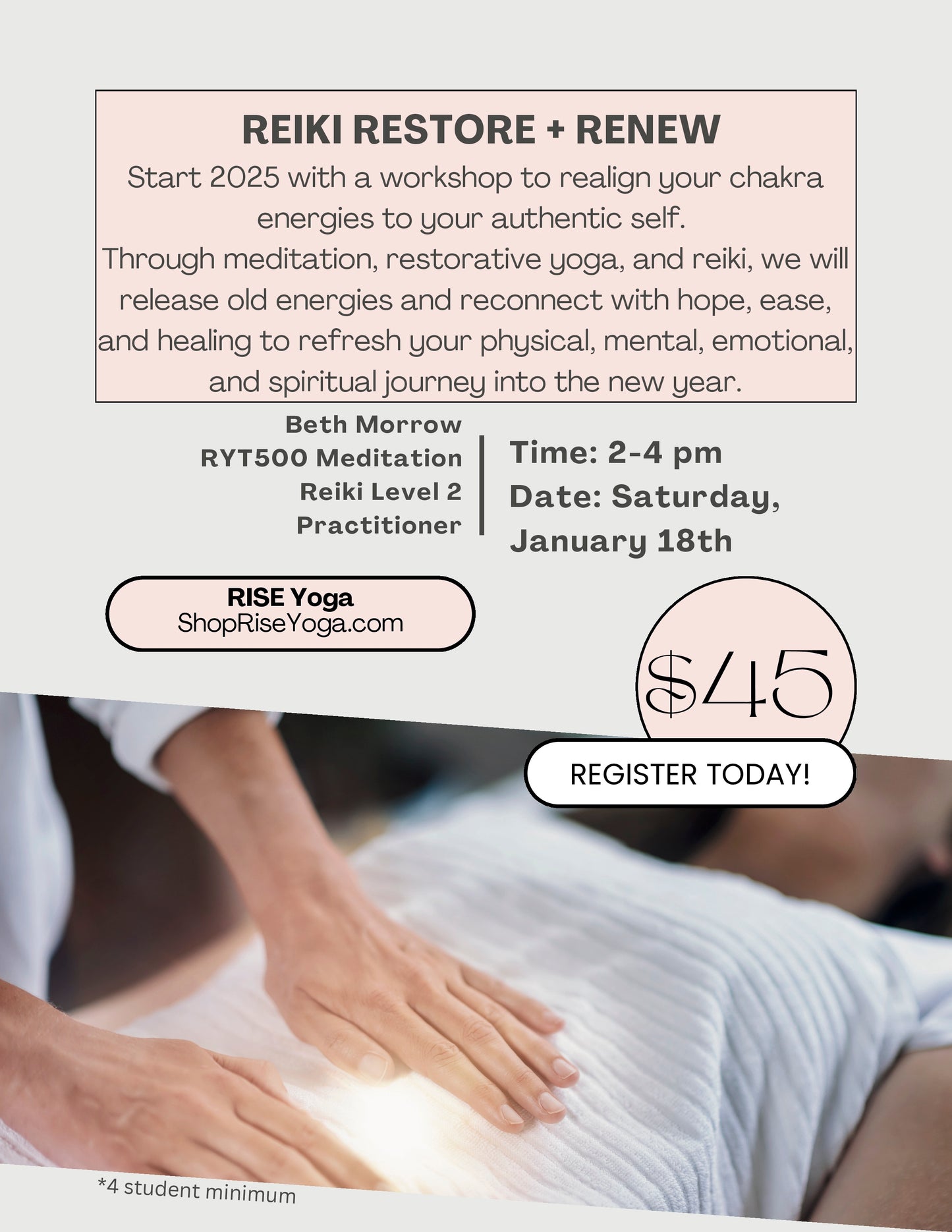 Reiki & Restore with Beth