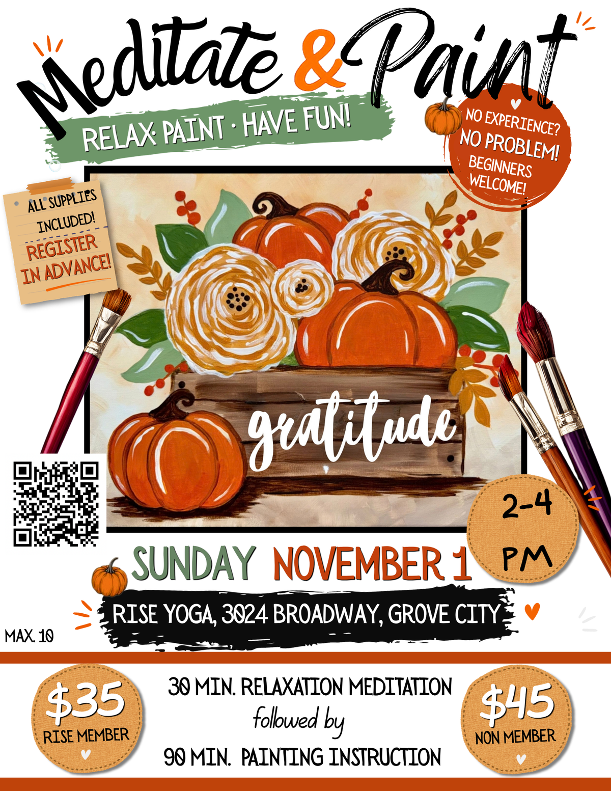 Meditate & Paint with Beth Morrow
